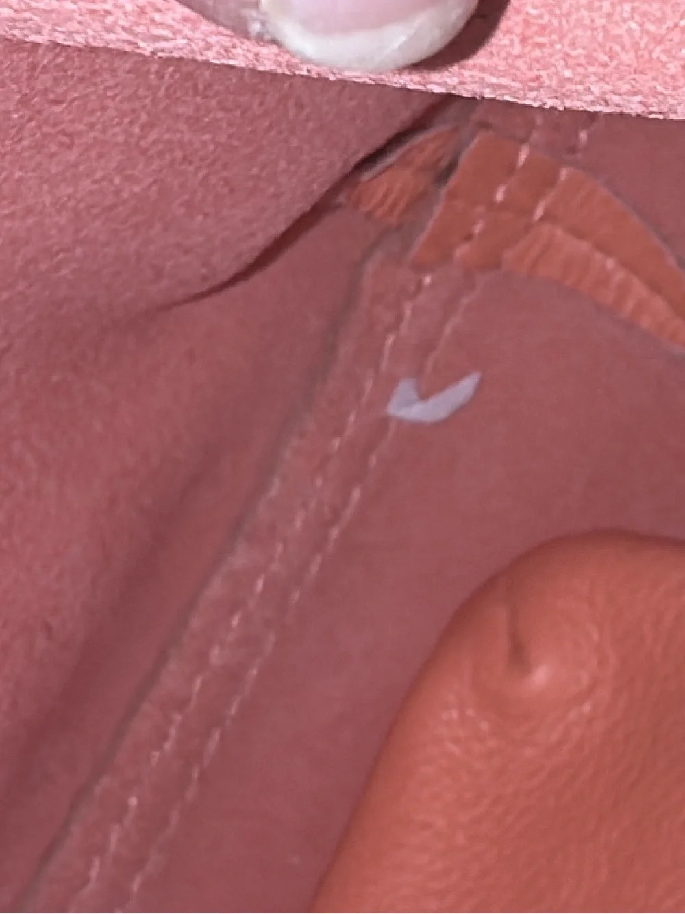 Madewell Leather Soft Small Braided Hobo bag in a peach orange. (Bags 17)